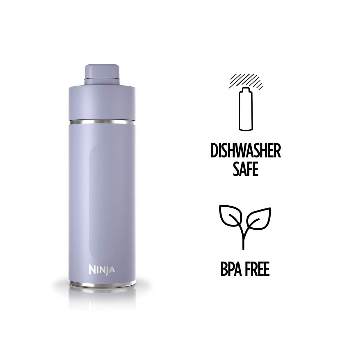 Ninja Thirsti 530 ml Travel Bottle – Lavender DW1801EUUKLV
