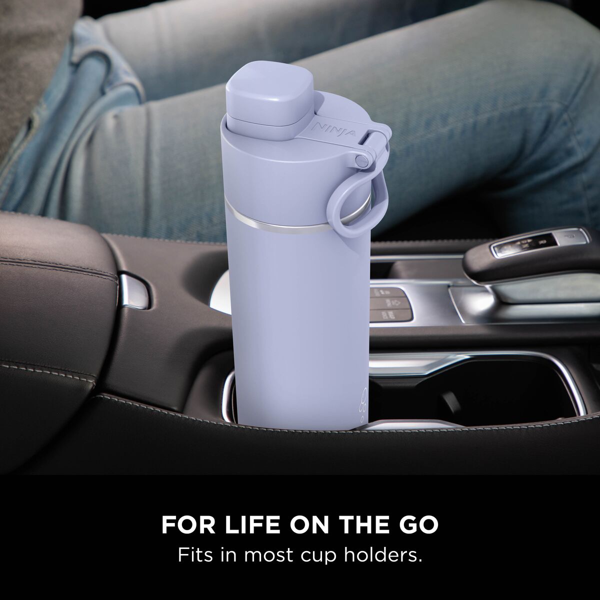 Ninja Thirsti 530 ml Travel Bottle – Lavender DW1801EUUKLV