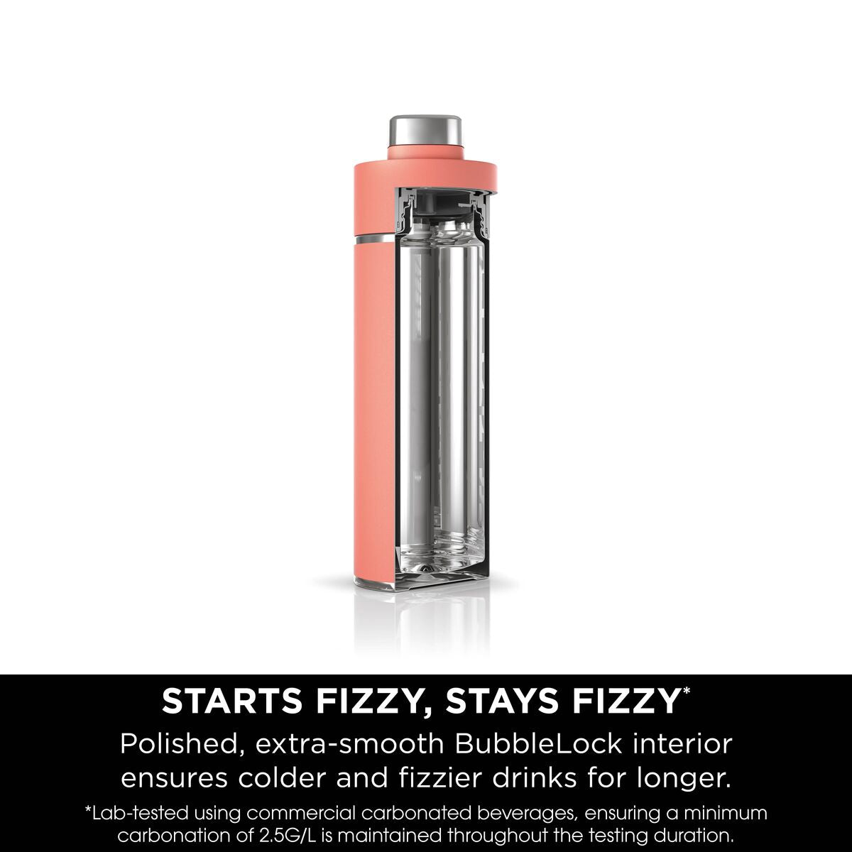 Ninja Thirsti 530 ml Travel Bottle – Coral DW1801EUUKPE