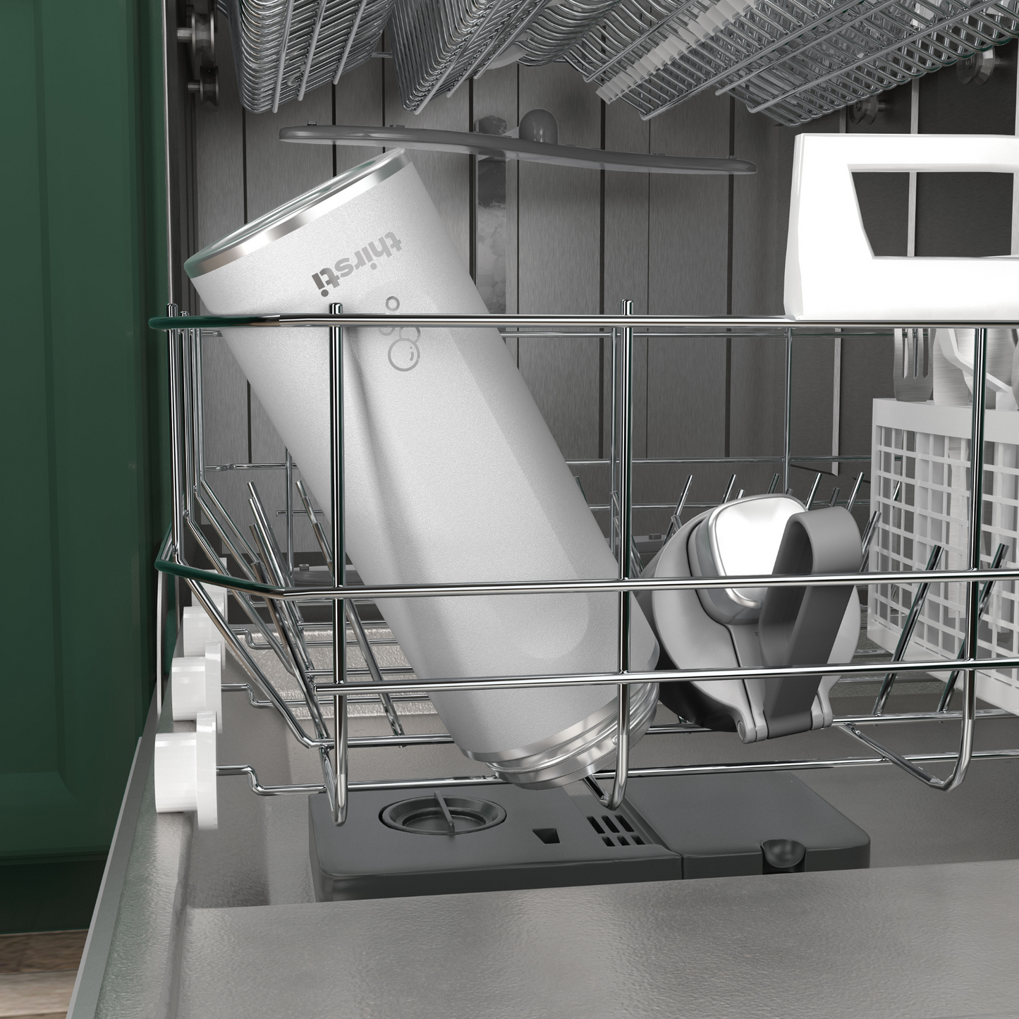 Ninja Thirsti 530 ml Travel Bottle – White DW1801EUUKWH