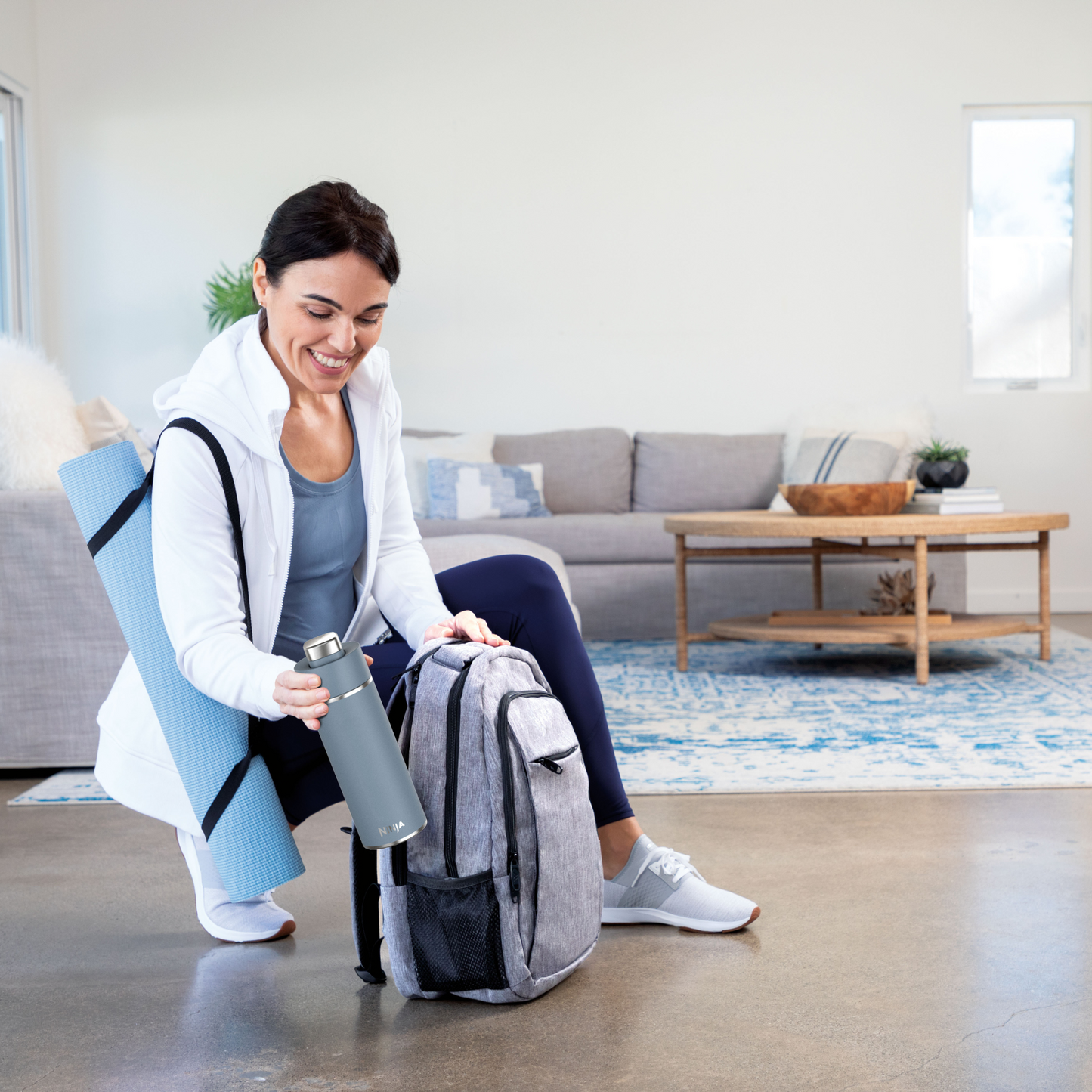 Ninja Thirsti 700 ml Travel Bottle – Blue DW2401EUUKBL