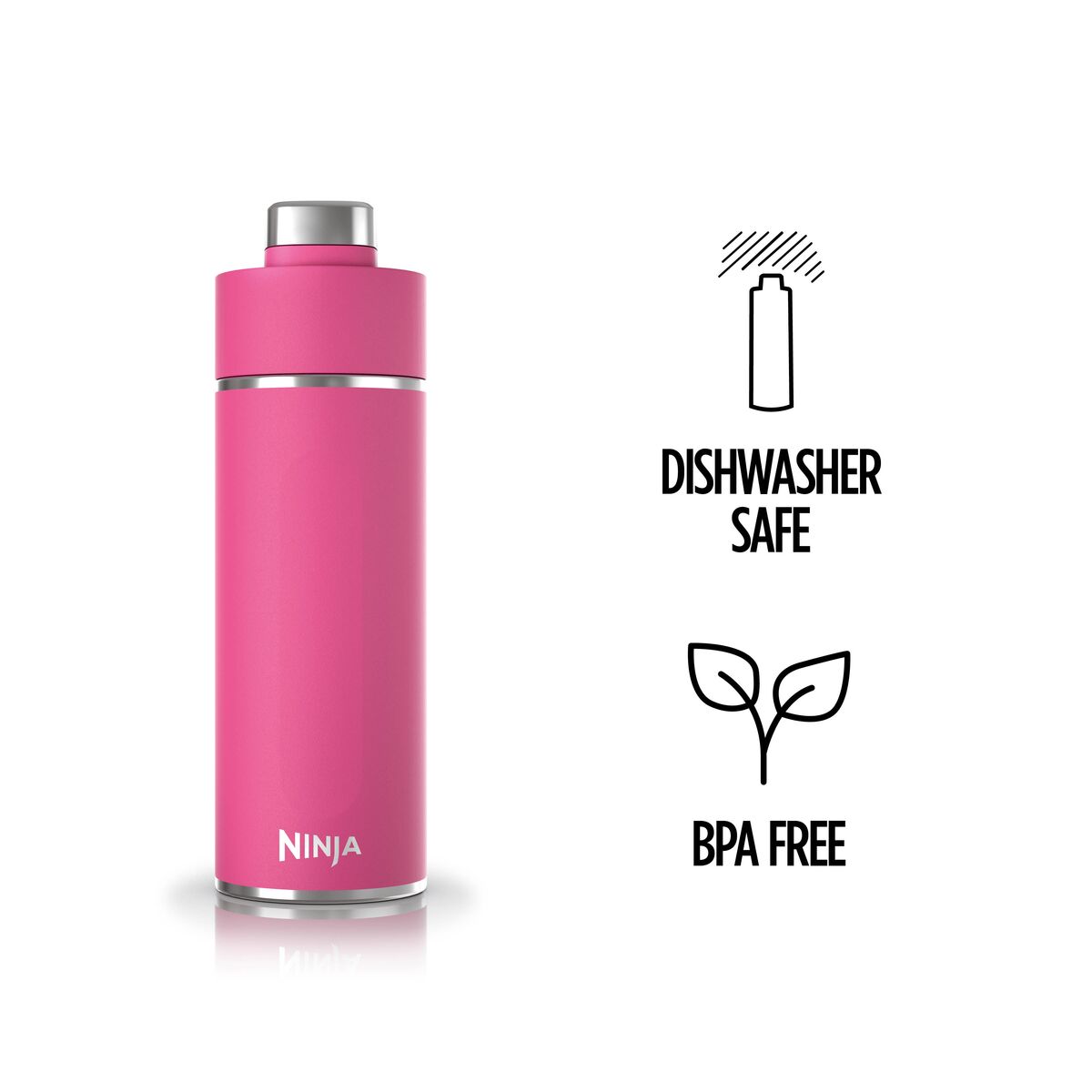 Ninja Thirsti 700 ml Travel Bottle – Hot Pink DW2401EUUKBP