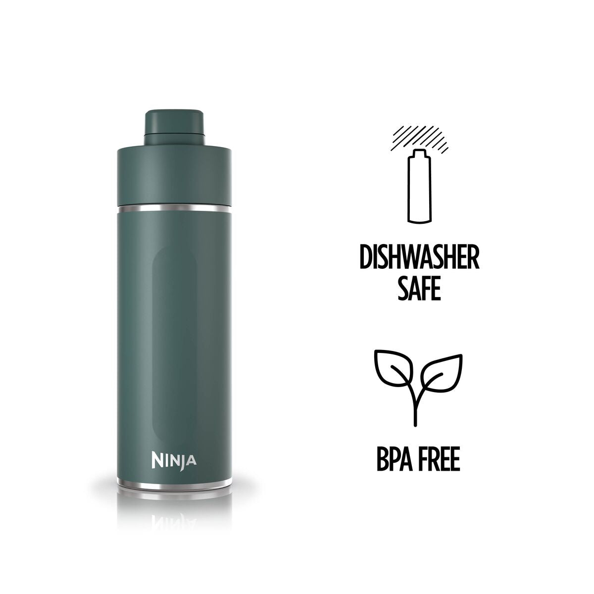 Ninja Thirsti 700 ml Travel Bottle – Evergreen DW2401EUUKEM