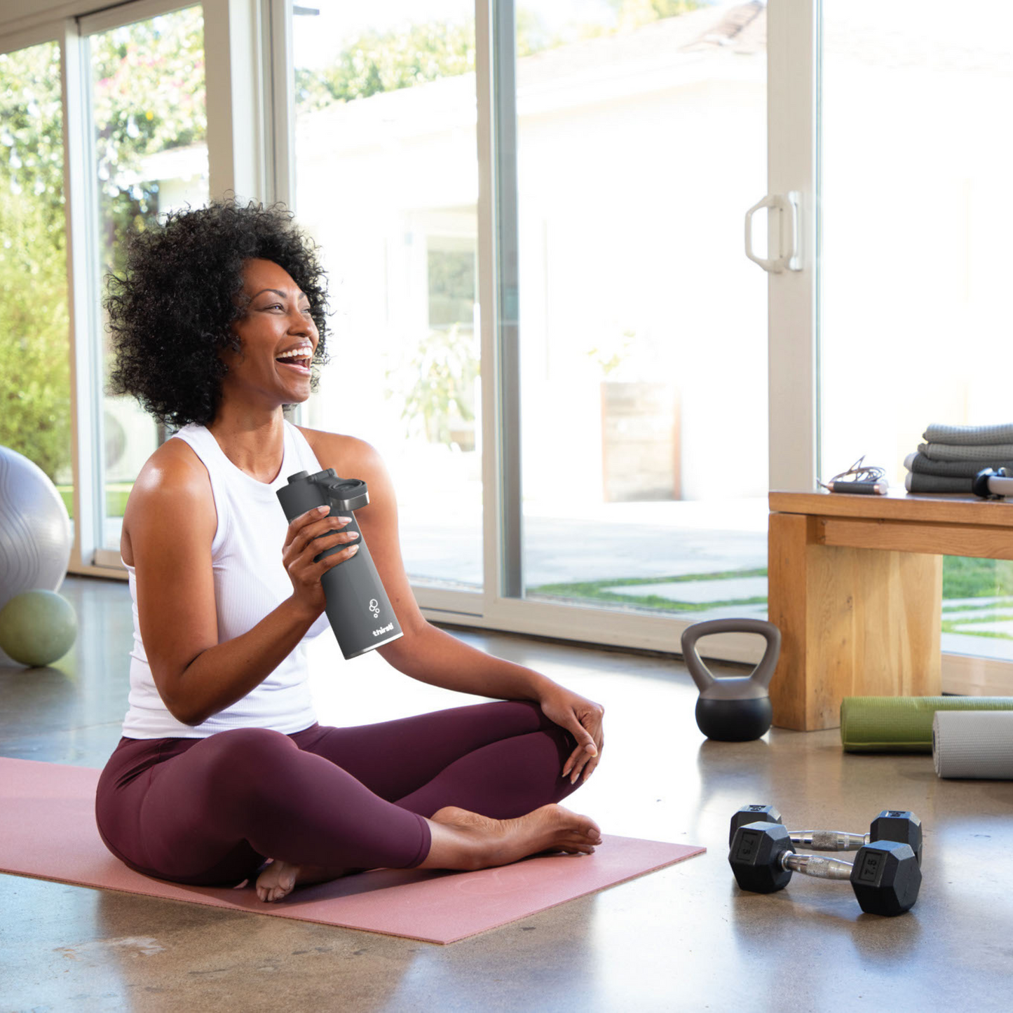 Ninja Thirsti 700 ml Travel Bottle – Grey DW2401EUUKGY