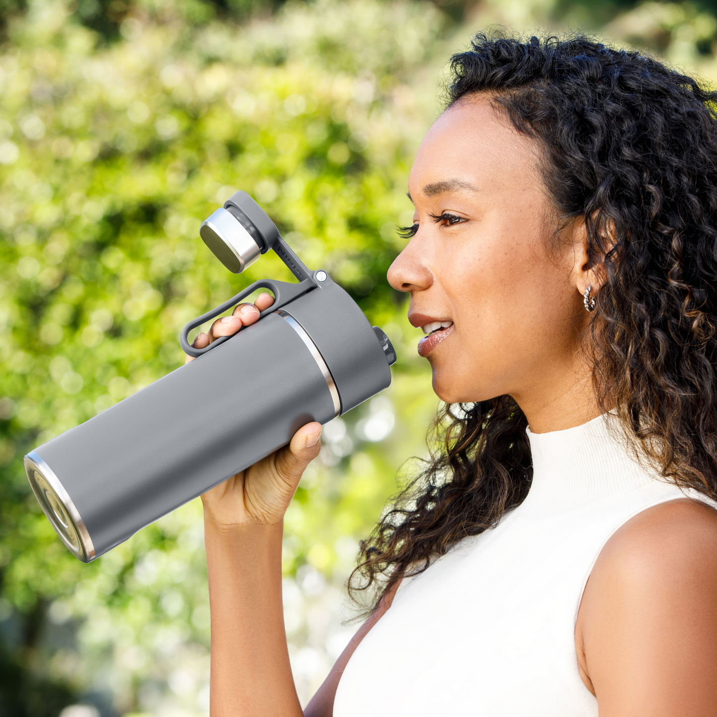 Ninja Thirsti 700 ml Travel Bottle – Grey DW2401EUUKGY