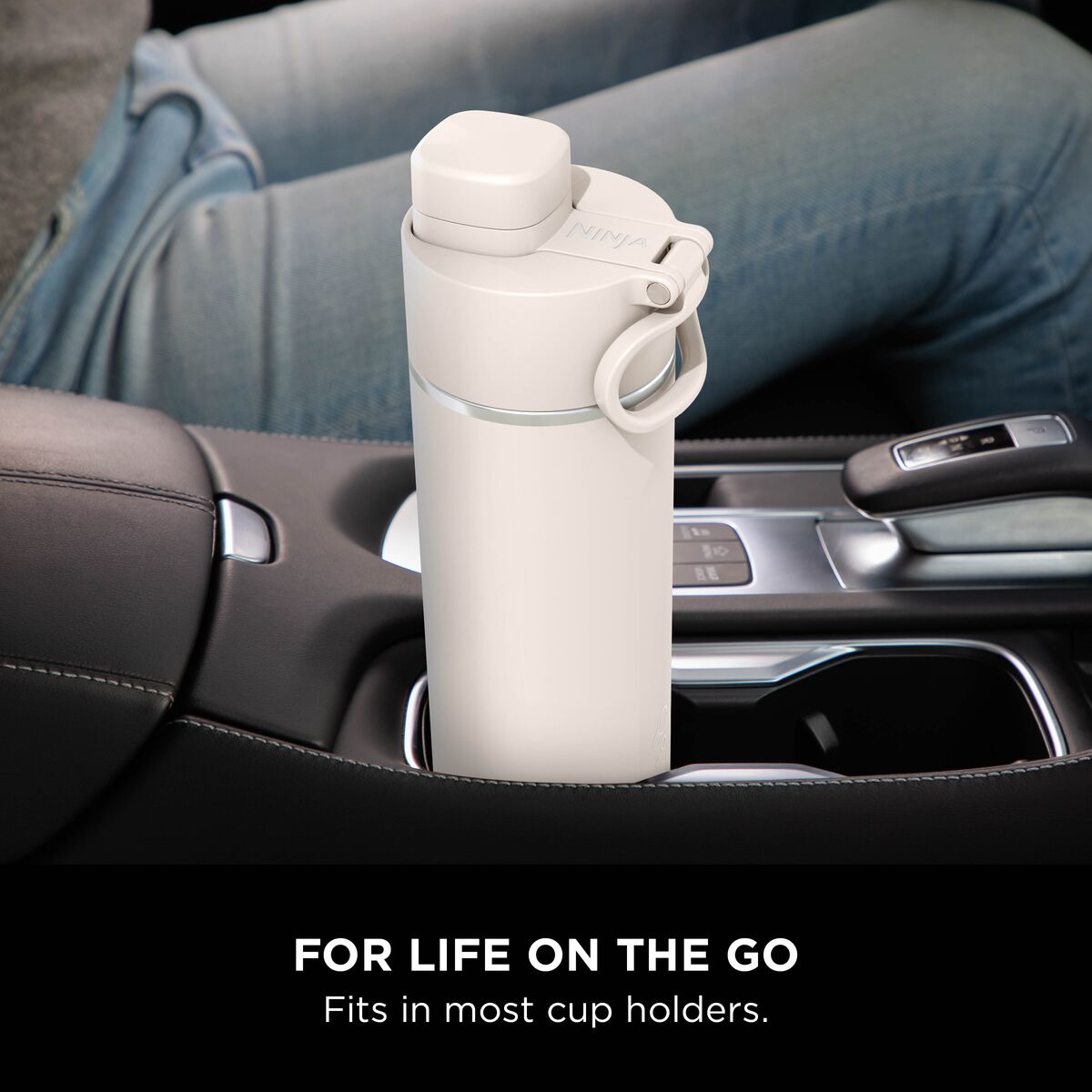 Ninja Thirsti 700 ml Travel Bottle – Sandstone DW2401EUUKST