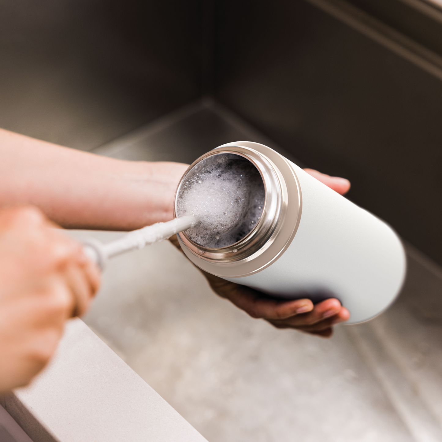 Ninja Thirsti 700 ml Travel Bottle – White DW2401EUUKWH