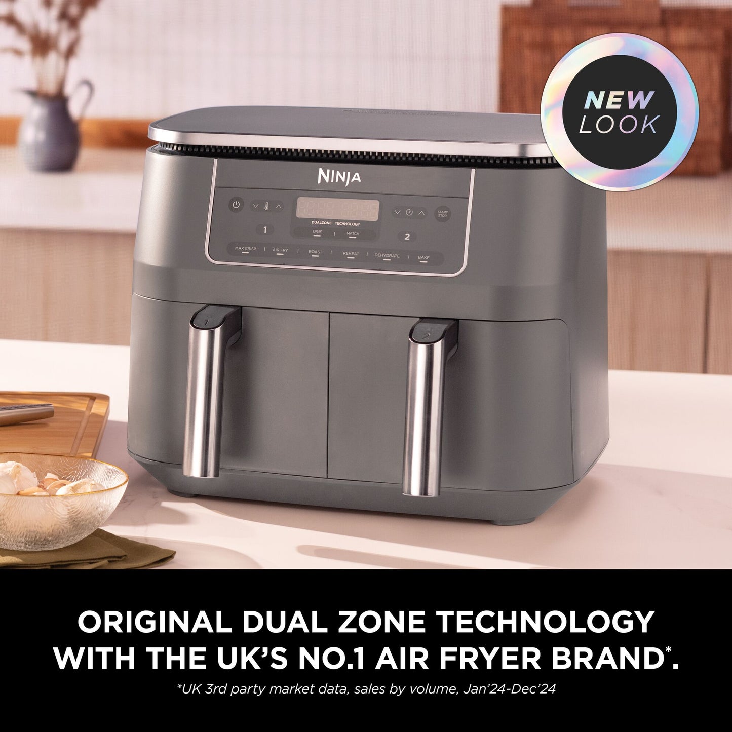 Ninja 6-in-1 Dual Zone Air Fryer 7.6L DZ300UK