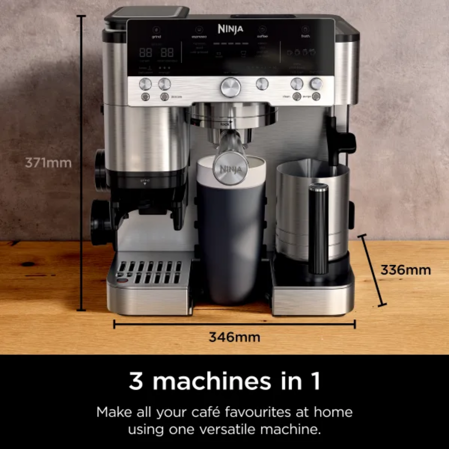 Ninja Luxe Café Premier Espresso Machine ES601UK