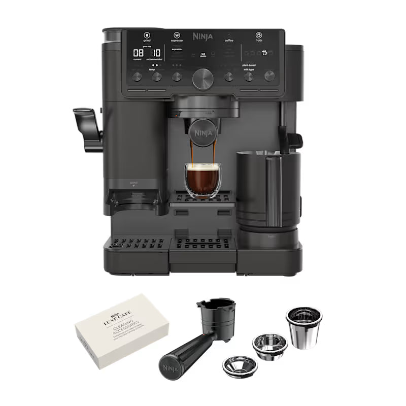 Ninja Luxe Café Pro Espresso Machine - Black on Black ES701UKBK2