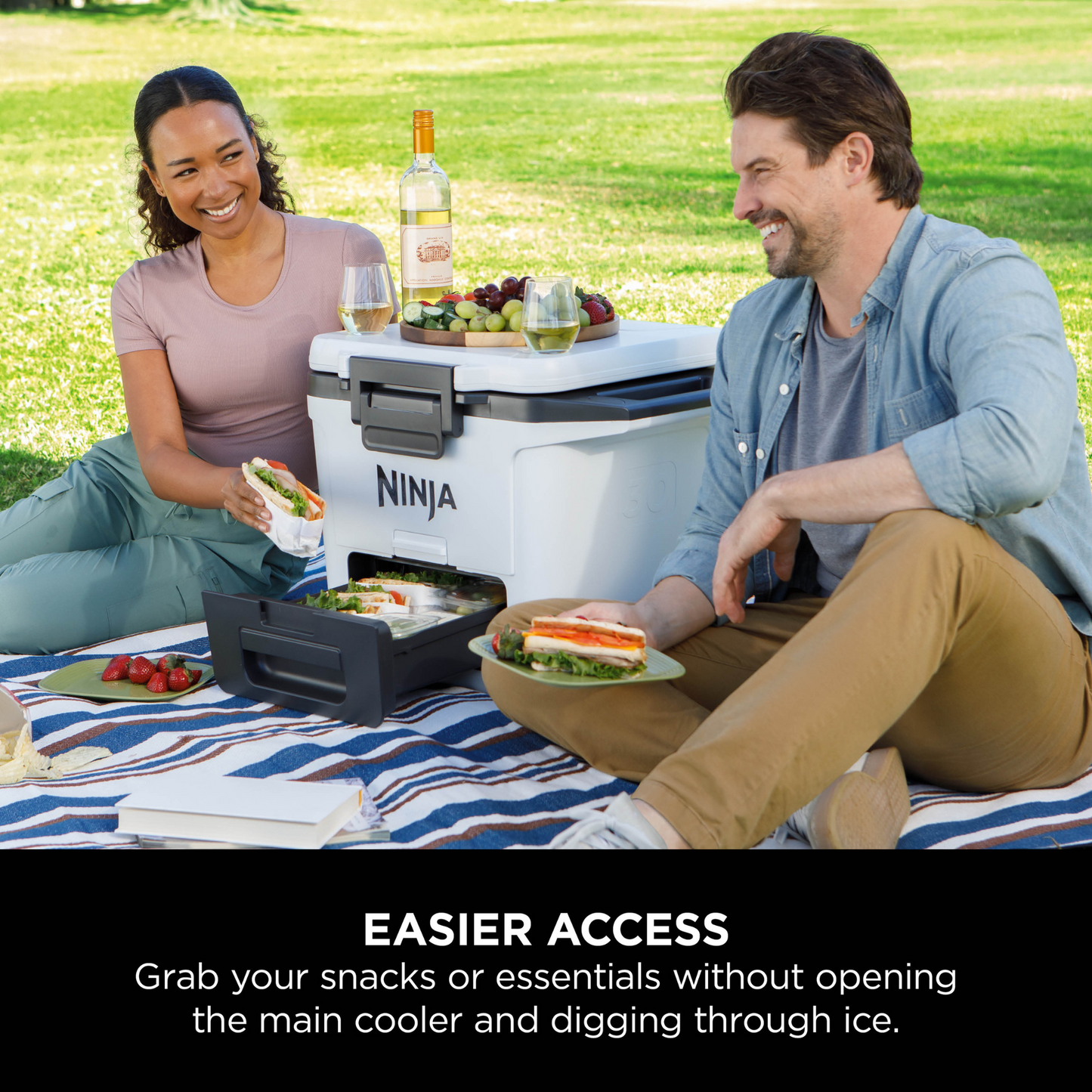 Ninja FrostVault 30QT/28L Hard Cooler - Cloud White FB131UKWH