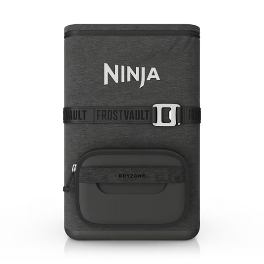 Ninja FrostVault Go 17 litre 24-Can Backpack Soft Cooler - Charcoal Grey