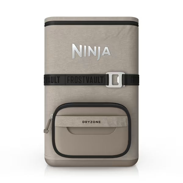 Ninja FrostVault Go 17 litre 24-Can Backpack Soft Cooler - Birch Beige