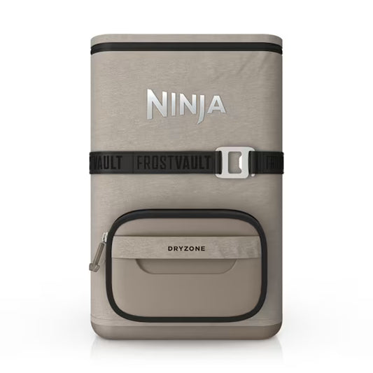 Ninja FrostVault Go 17 litre 24-Can Backpack Soft Cooler - Birch Beige