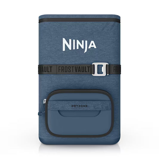Ninja FrostVault Go 17 litre 24-Can Backpack Soft Cooler - Lakeshore Blue