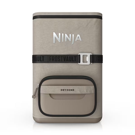 Ninja FrostVault Go 23 litre 36-can Backpack Soft Cooler - Birch Beige