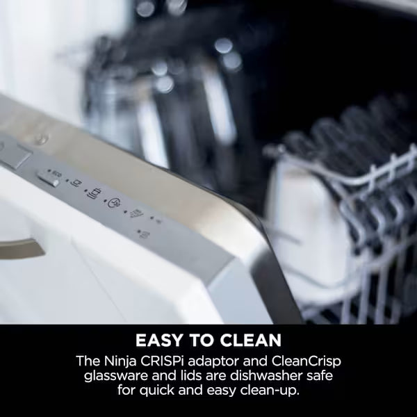 Ninja CRISPi 4-in-1 Portable Glass Air Fryer - Sage FN101UKSG