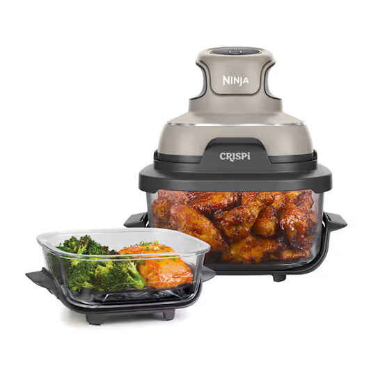 Ninja CRISPi 4-in-1 Portable Glass Air Fryer - Stone FN101UKST