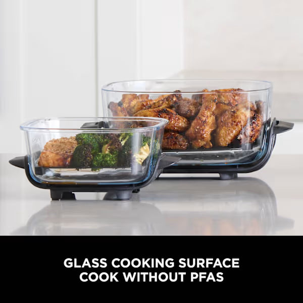 Ninja CRISPi 4-in-1 Portable Glass Air Fryer - Stone FN101UKST