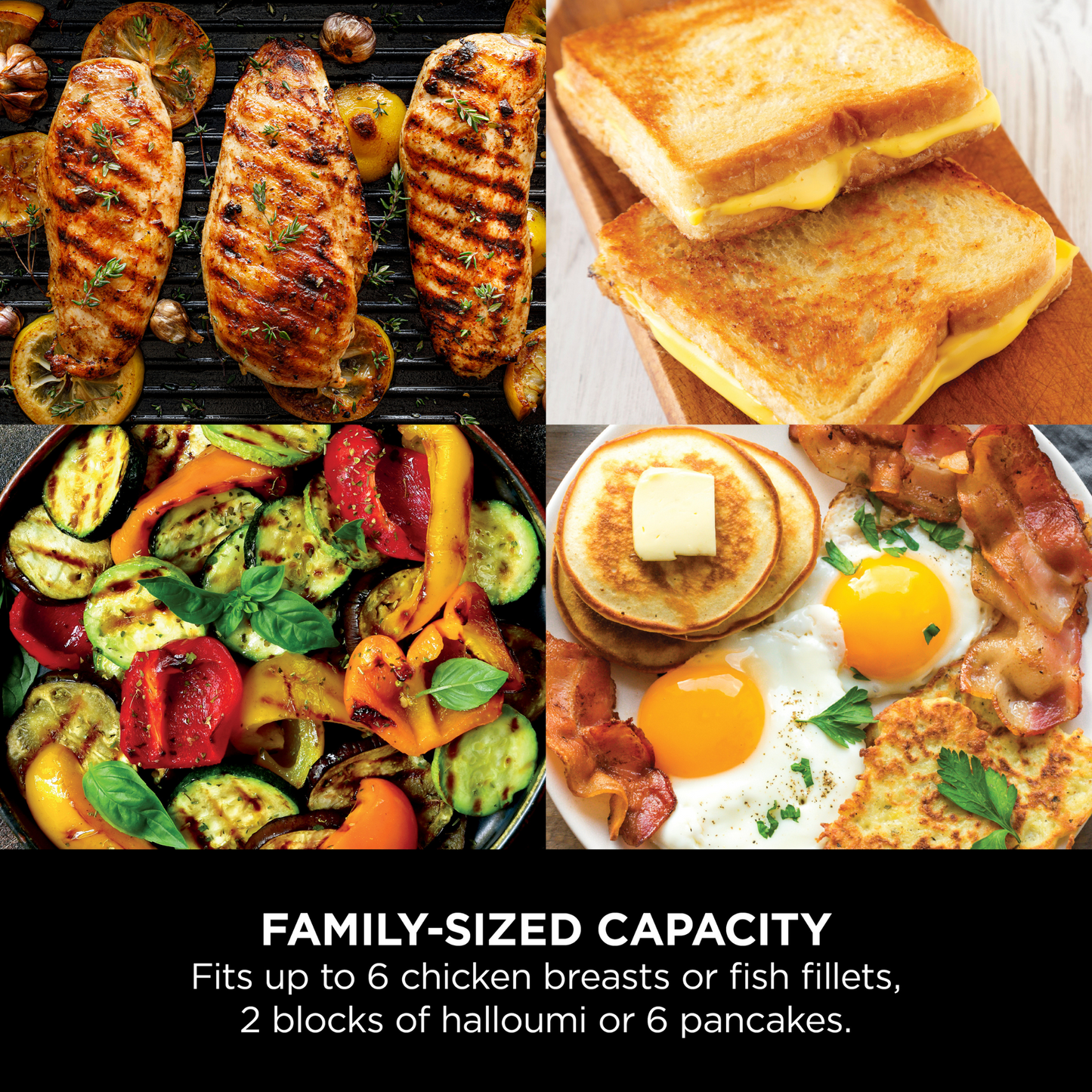 Ninja Sizzle Indoor Grill & Flat Plate GR101UK