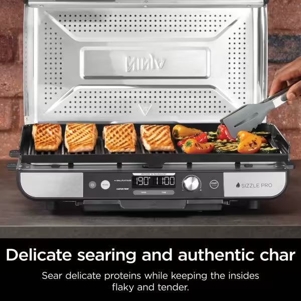 Ninja Sizzle Pro XL Grill & Flat Plate GX101UK