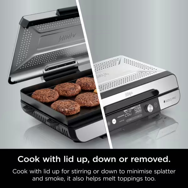 Ninja Sizzle Pro XL Grill & Flat Plate GX101UK