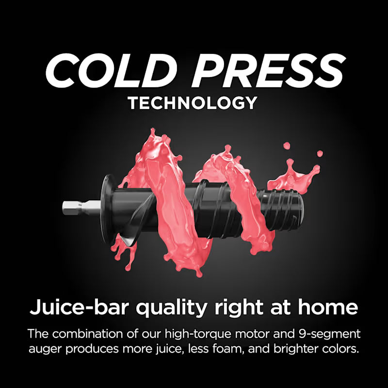 Ninja 3-in-1 Cold Press Juicer, Slicer & Shredder with Anti-Clog Filter JC152UK