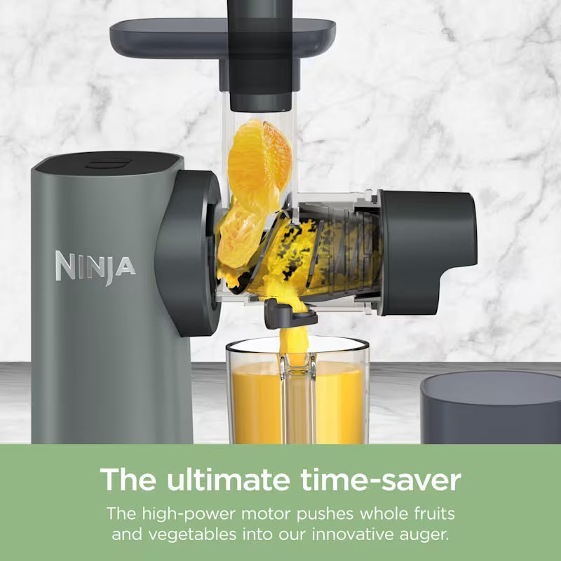Ninja 3-in-1 Cold Press Juicer, Slicer & Shredder with Anti-Clog Filter JC152UK