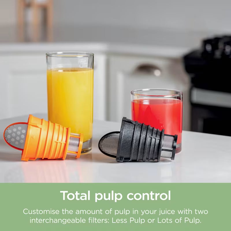 Ninja 3-in-1 Cold Press Juicer, Slicer & Shredder with Anti-Clog Filter JC152UK