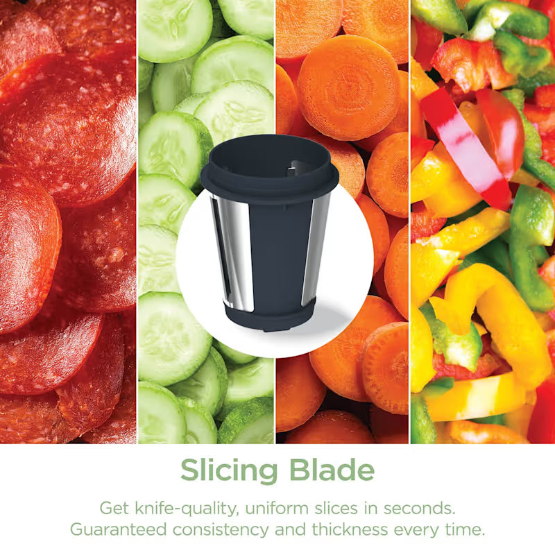 Ninja 3-in-1 Cold Press Juicer, Slicer & Shredder with Anti-Clog Filter JC152UK