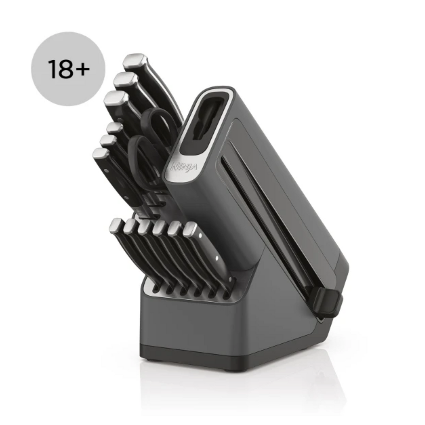 Ninja Foodi StaySharp Knife Block with Integrated Sharpener – Deluxe 14-Piece Set K32014EUUK