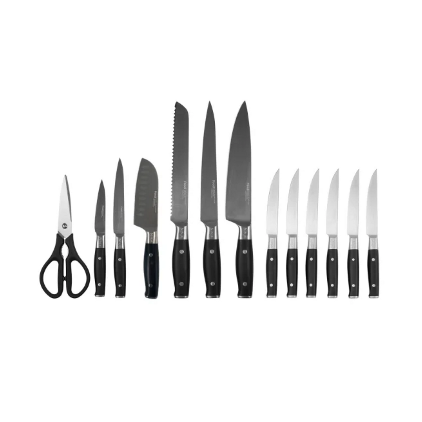 Ninja Foodi StaySharp Knife Block with Integrated Sharpener – Deluxe 14-Piece Set K32014EUUK