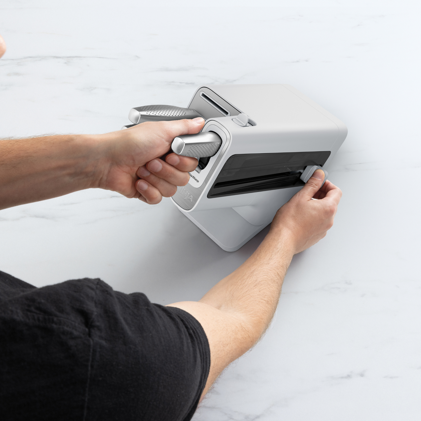 Ninja StaySharp Stainless 6-Piece Knife Set & White Block – K62006EUWH