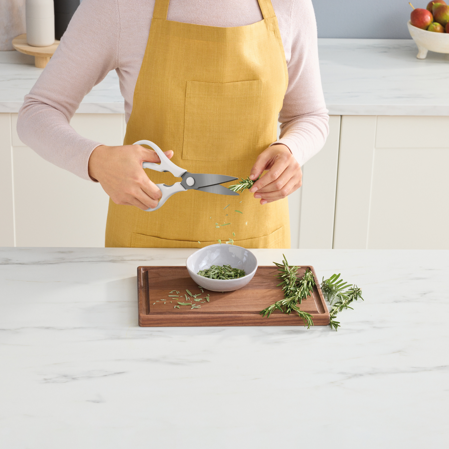 Ninja StaySharp Stainless 6-Piece Knife Set & White Block – K62006EUWH