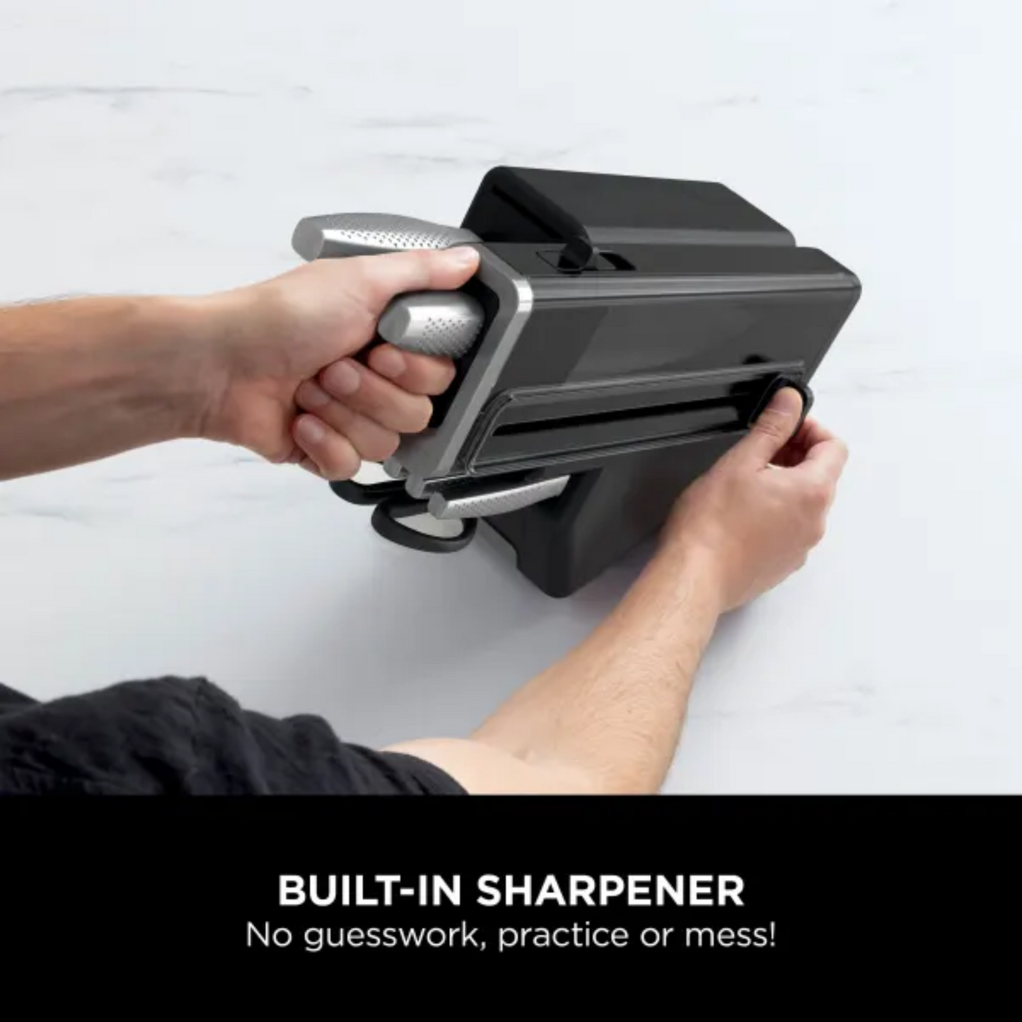 Ninja StaySharp 14-Piece Stainless Knife Set, Wood Block & Built-In Sharpener K62014EUUK