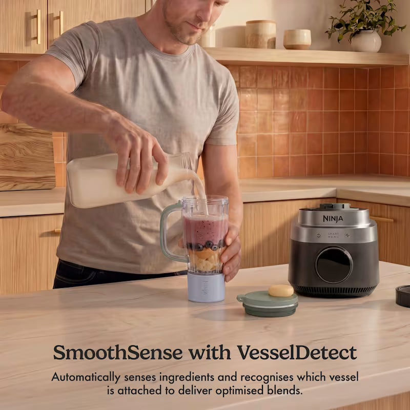 Ninja CrushBOSS 3-in-1 Kitchen System with Food Processor & Tumbler - Onyx LB401UKBK