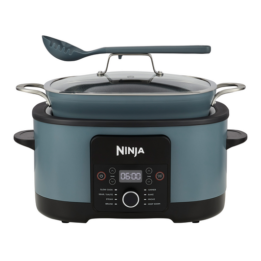 Ninja Foodi 8-in-1 PossibleCooker Slow Cooker & Multi-Cooker Sea Salt Grey [MC1001UK]