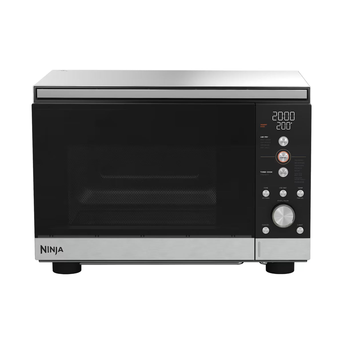 Ninja CRISPi Microwave, Air Fryer & Oven Silver MW101UK