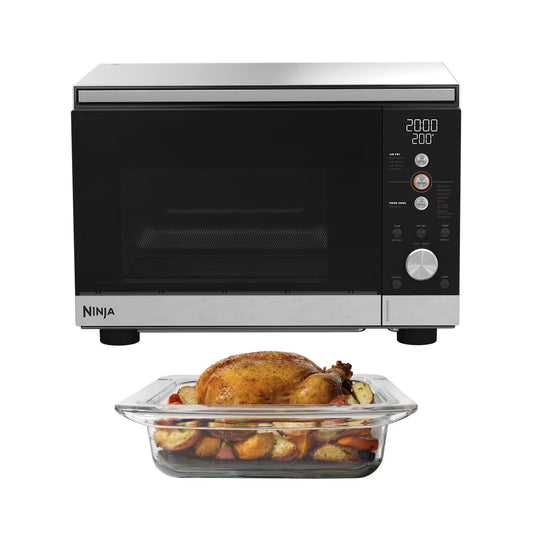 Ninja CRISPi Microwave, Air Fryer & Oven Silver MW101UK