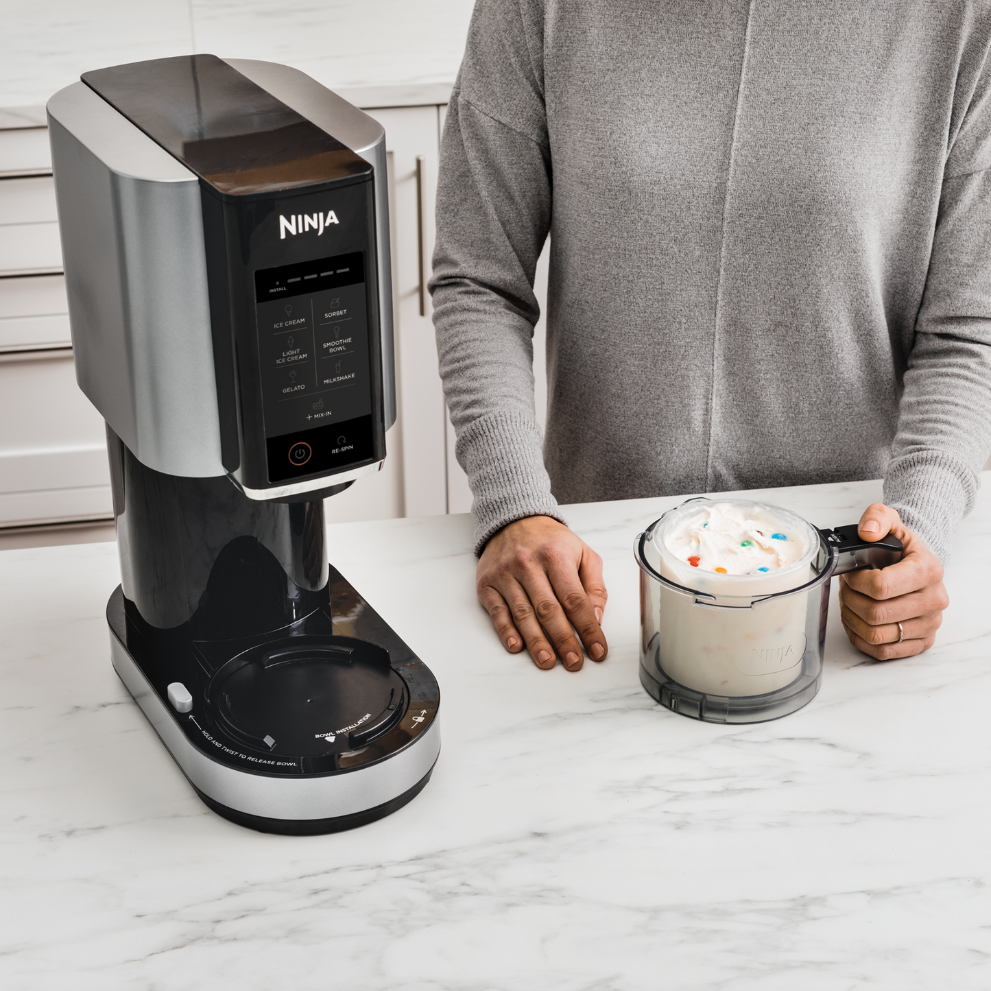 Ninja CREAMi Ice Cream & Frozen Dessert Maker NC300UK