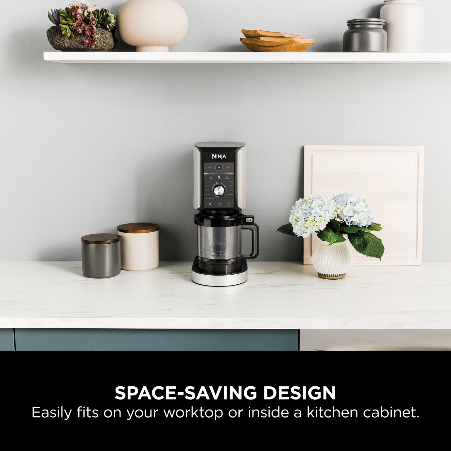 Ninja CREAMi Deluxe 10-in-1 Ice Cream and Frozen Drink Maker NC501UK