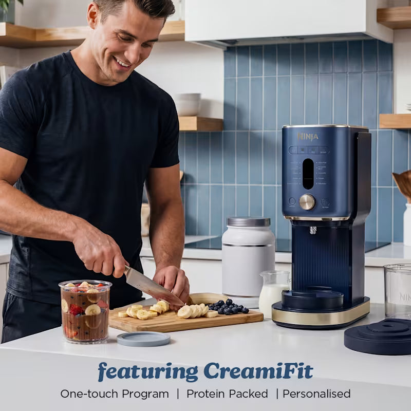 Ninja CREAMi XL 11-in-1 Ice Cream Maker – Navy NC601UK