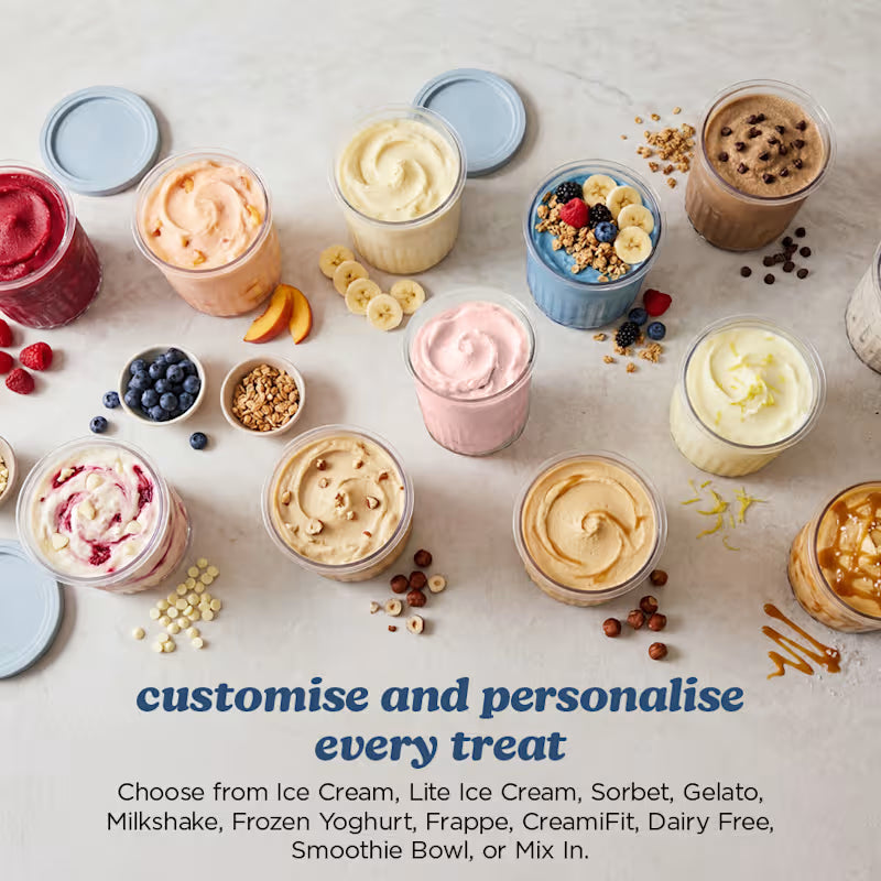 Ninja CREAMi XL 11-in-1 Ice Cream Maker – Navy NC601UK