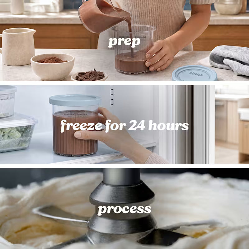 Ninja CREAMi XL 11-in-1 Ice Cream Maker – Navy NC601UK