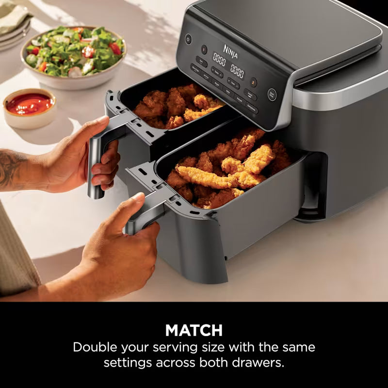Ninja DualZone 7.6L 2-Drawer Air Fryer - DZ801UK