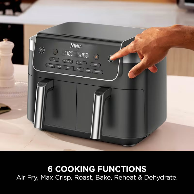 Ninja DualZone 7.6L 2-Drawer Air Fryer - DZ801UK