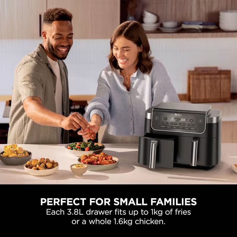 Ninja DualZone 7.6L 2-Drawer Air Fryer - DZ801UK