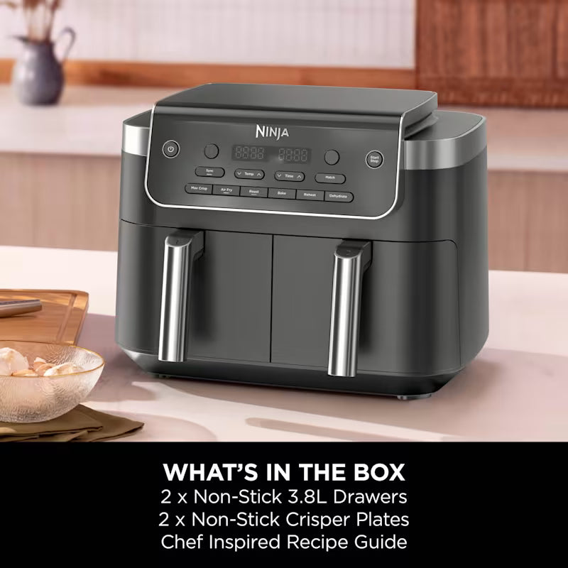 Ninja DualZone 7.6L 2-Drawer Air Fryer - DZ801UK