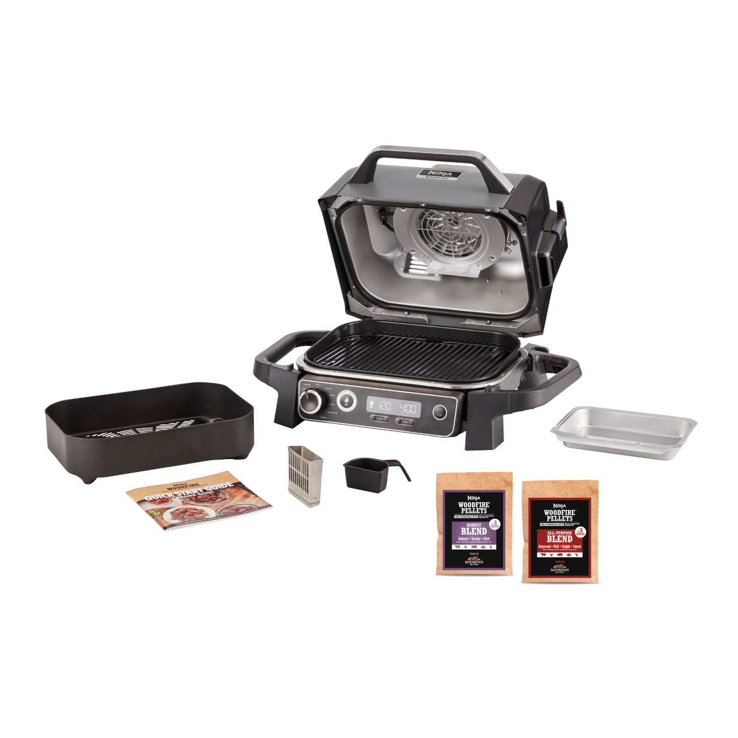 Ninja Woodfire Electric BBQ Grill & Smoker OG701UK