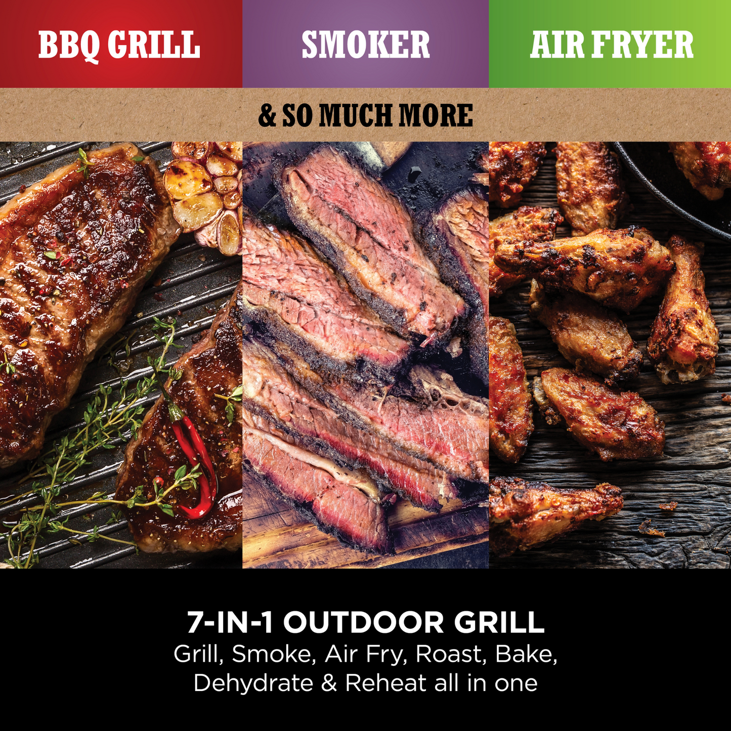 Ninja Woodfire Electric BBQ Grill & Smoker OG701UK